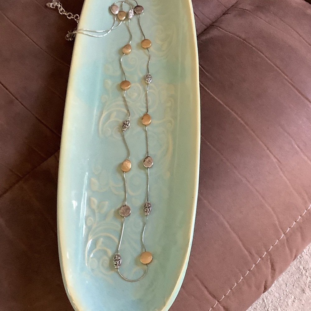Brighton Silver and Gold Necklace